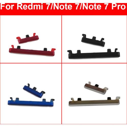 External Clip Of Power Volume Button For Xiaomi Redmi Red Rice Note 7 Note7 Pro Switch On/off & Power Side Key Keypad Repair