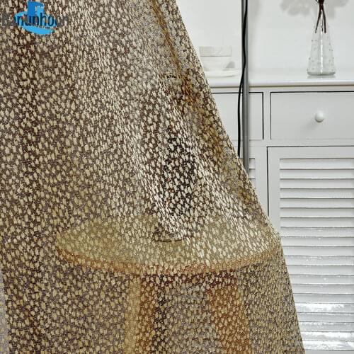 2019 Hot Sale Cortinas Dormitorio American Popular Yarn Blinds Modern Curtains For Bedroom Tulle Window Sheer For Luxury Curtain