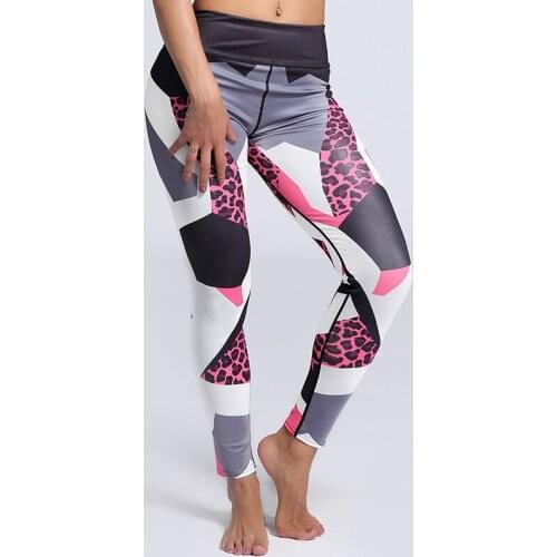 2018 Sexy Workout Womens Leggings 3D Printed High Elastic Slimming Leggins S-3XL Breathable Fitness Legging For Women Pants