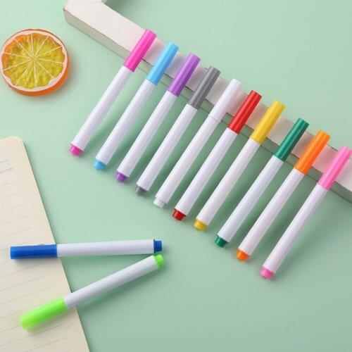 1pcs Different Colors Water-soluble Liquid Chalk Childrens Drawing Pen Non-dust Board Chalk Marker Office School Supplies