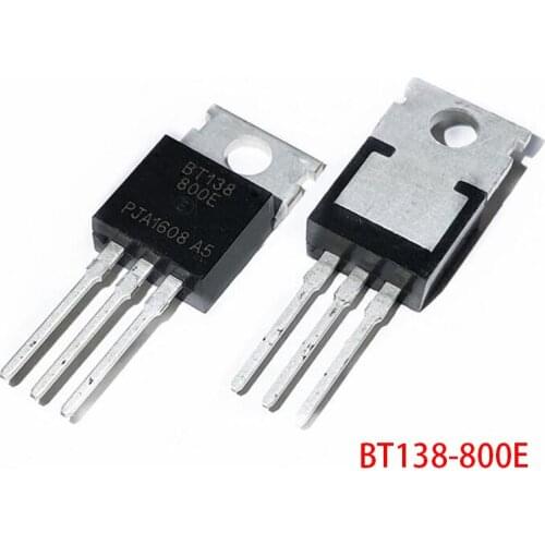 10PCS BT138-800E TO220 BT138-800 TO-220 BT138 138-800E