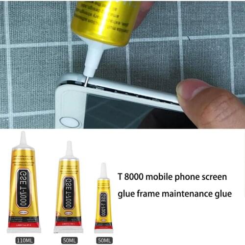 50ml MultiPurpose T-8000 Industrial Adhesive Jewerly Craft Rhinestone And Nail Gel T8000 Diy Phone Frame Fix Screen Glass Glue