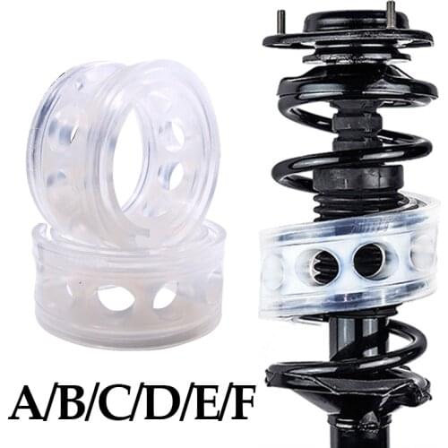2Pcs Car Shock Absorber Spring Bumper Power Auto-buffers A/B/C/D/E/F Type Springs Bumpers Cushion Urethane For Cars goods Buffer