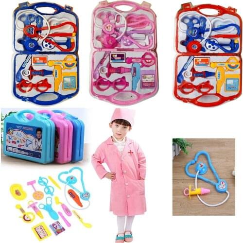 Simulation Accessories Toys Role Playing Family Party Game Doctor Costume Playset Activities for Boy Girl Christmas Birthday Gif