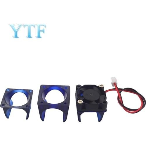 1 set V5 V6 J-head assembled kit Cooling Fan Radiator Cooler 3010 with Fan Duct injection DC 12/24V hotend for 3D printer parts