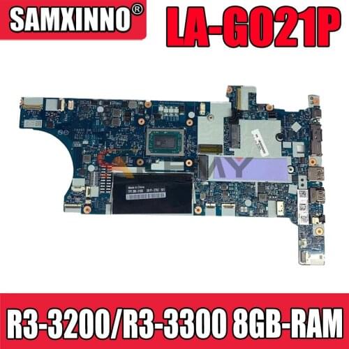 NM-C131 For Lenovo Thinkpad T495 Laptop motherboard With CPU Ryzen R3-3200/R3-3300 8GB-RAM DDR4 100% Fully Tested