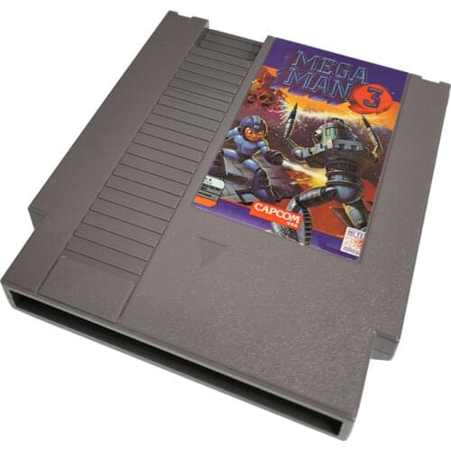 Megaman3-Game Cartridge For Console Single card 72 Pin NTSC and PAL Game Console