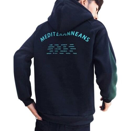 Bormandick Mens Hoodies Tracksuit 2018 Autumn Winter Hooded Sweatshirt Long Sleeve Coat Mens Jacket mens Hoodies KXP18 Y71-35