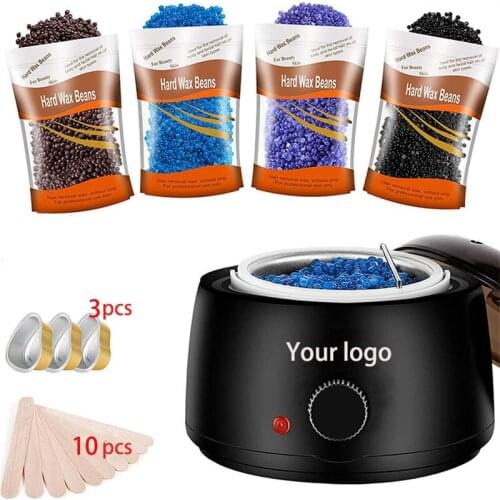 Wax Heater Hair Removal Wax Machine Set Paraffin Warmer Pot Wax Beans Bead Heating Machine Paraffin Depilatory Dropshipping LL07