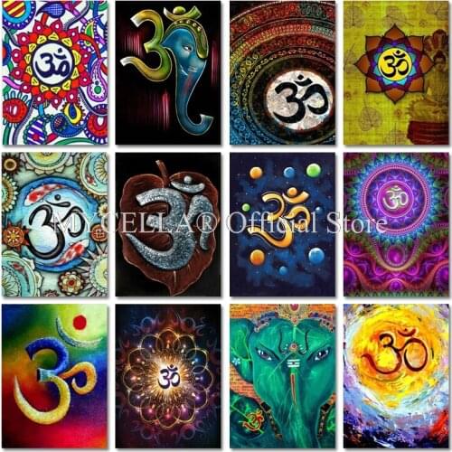 Full Meditation Mandala Series Crafts Sale 5d Diamond Mosaic Diamond Painting Crafts Square Kits Embroidery Home Decor Gifts