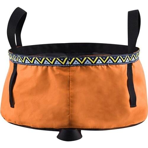 Portable Folding Wash Basin Double-layer Durable Fishing Bucket Fishing Bag Pesca Fishing Angeln Vissen Peche A La Carpe