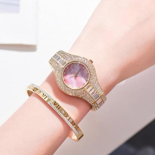 Luxury Brand Stainless Steel Mesh Quartz Watch for Women Watch 2021 Relojes De Mujer