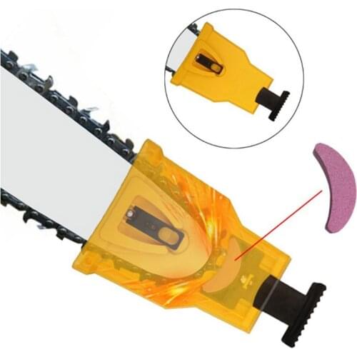 ZK30 Chainsaw Teeth Sharpener Portable Sharpen Chain Saw Bar-Mount Fast Grinding Sharpening Chainsaw Chain Woodworking Tools
