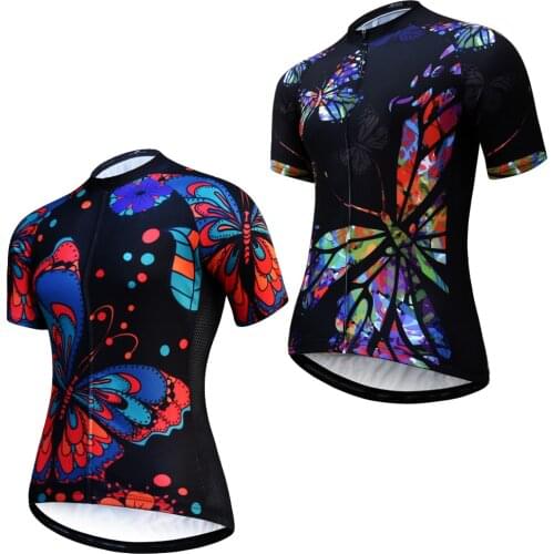 Cycling Jersey Women Breathable Short Sleeve MTB Bike Jerseys Maillot Ciclismo Summer Quick Dry Full Zipper Bicycle Shirt Top