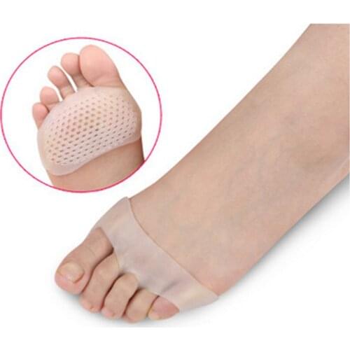 1Pairs of Gel Toe Separator Bunion Splint Beehive Shaped Forefeet Sleeve Cushions Metatarsal Pads for Feet Pain Relief Foot Care