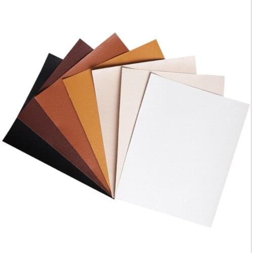 20cm*138cm No Ironing Self Adhesive Stick on Sofa clothing Repairing Leather PU Fabric big stickr Patches 16 Colors