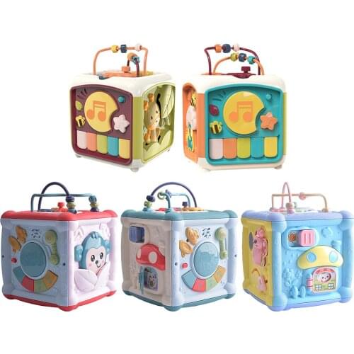 7 in 1 Musical Activity Play Center Multi-Function Toy for Kids Toddlers