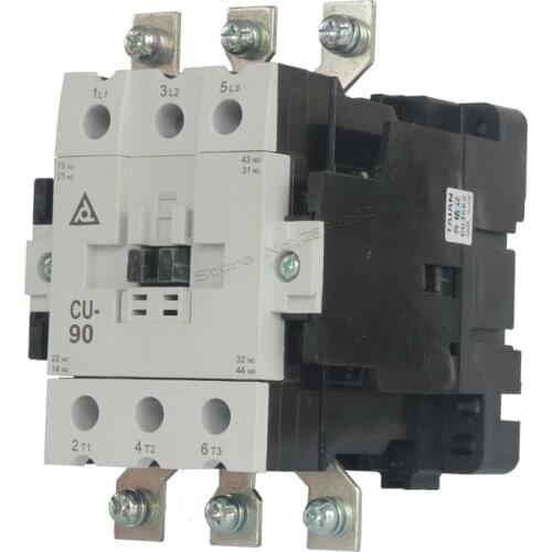 90A Ui1000V AC Contactor AC24V 380V 220V 110V Coil Voltage AC3 CU-90 3NO2NO2NC TAIAN Contactors