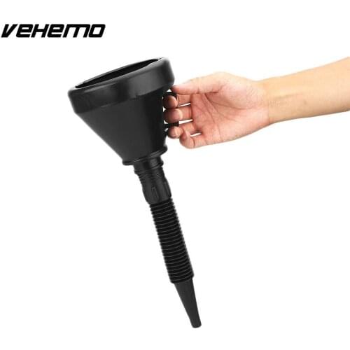 Car Van Flexible Engine Oil Fluids Gasoline Kerosene Spout Nozzle Extension Hose