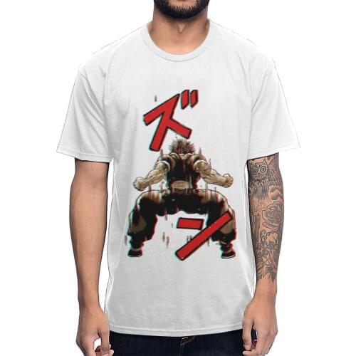 Baki Yujiro Hanma Power Anime Custom T shirt Summer Natural Cotton Tee Shirt