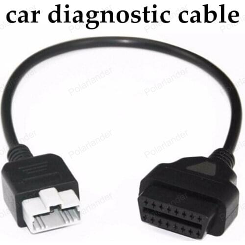 For Honda OBD Professional test adapter car Scanner 5 pin connector auto OBD2 Service diagnostic cables free shipping