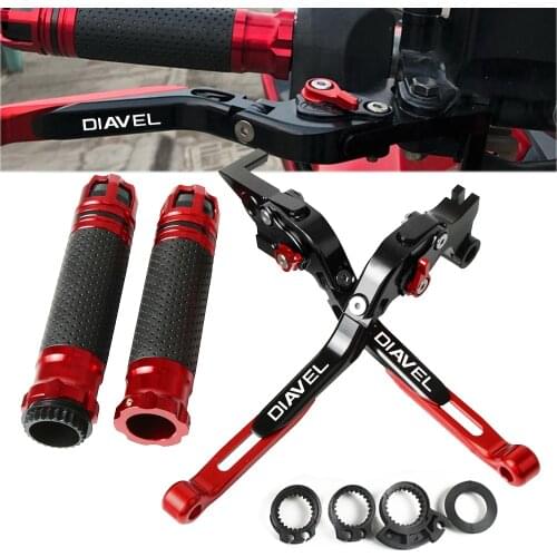 For Ducati DIAVEL Diavel 2011 2012 2013 2014 2015 Motorcycle Extendable Adjustable Foldable Handle Levers Brake Clutch Lever