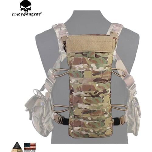 EMERSONGEAR Hydration Back Panel Hiking Camping Water Bag 2.5L Hydration Military Army Tactical Water Pouch Bag Multicam EM5815