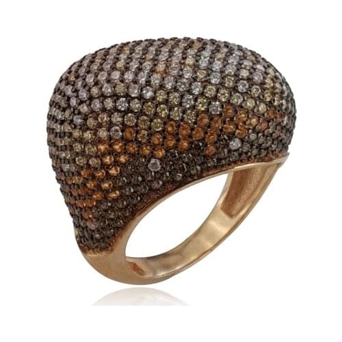 Multi Color Summer Collection Statement Women Rings 925 Sterling Silver Ladies Rings for Women