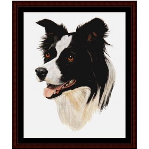 New mosaic Diamond embroidery beads Puppy Shepherd dog Animal diamonds cross stitch painting beads handwork kits sale