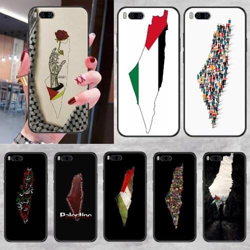 Palestine Broadsword Phone case For Xiaomi Mi Max Note 3 A2 A3 8 9 9T 10 Lite Pro Ultra black pretty waterproof fashion coque