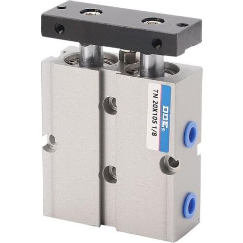 Air Cylinder Mini Pneumatics TN/TDA Stroke 10/15/20/25/30/35/40/45/50/60 Pneumatic Tool Small Pneumatic Double Shaft Double Rod
