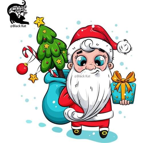 Christmas Tree Gift Box Bag Santa Claus Metal Cutting Dies Lovely Boy Stencil For Scrapbook Gift Card Craft