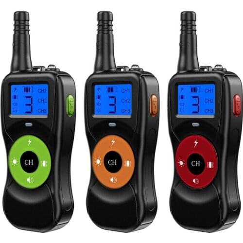 Dog Bark Controller Remote Control Style Anti Barking Stop Bark Training Device Outdoor Dog Trainings Pets Products