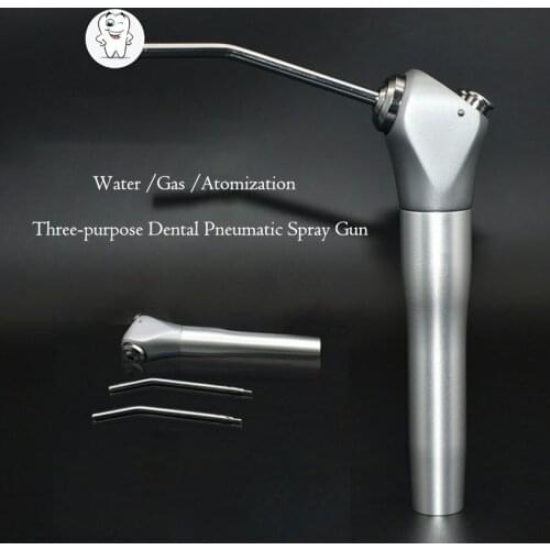 Three-purpose Dental Spray Machine With 2 Nozzles Tip Oral Air Spray Water Gun Dental Teeth Whitening Care Equipment Tools