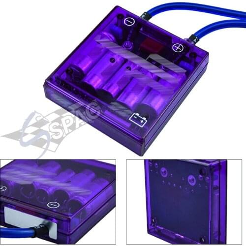 Universal Car Volt Stabilizer with Ground 5 Wires Digisplay and LED Display JDM Fuel Volt Stabilizer