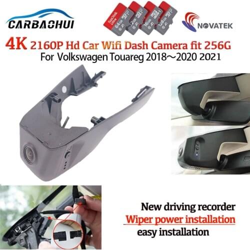 New Plug and play Car DVR Wifi Video Recorder Dash Cam Camera for Volkswagen Touareg 2018 2019 2020 2021 night vision hd 1600p