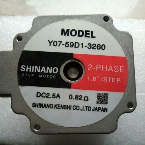 Y07-59D1-3260 stepper motor , used one, 85% appearance new , good working , free shipping