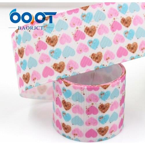 1-1/2'' 38mm love Printed grosgrain ribbon,10yrds DIY Hair Bow Wedding Festival Home Party Birthday Decorations