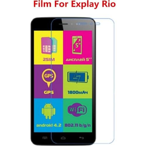1/2/5/10 Pcs Ultra Thin Clear HD LCD Screen Protector Film With Cleaning Cloth Film For Explay Rio