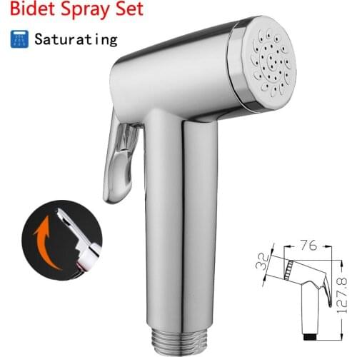 1pc Handheld Portable Diaper Bidet Toilet Shattaf Sprayer Bathroom Toilet Bidet Shower Head Nozzle