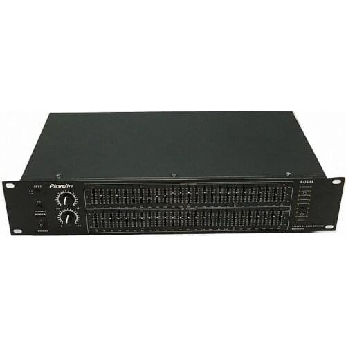 2020 NEW Stereo Double 25 Section Treble Alto bass regulation professional fever HiFi Home EQ Equalizer mixer