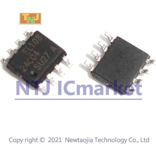 50 PCS AT24C04-10SU-2.7 SOP-8 AT24C04 24C04 2-Wire Serial EEPROM