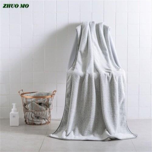 150x70cm Bamboo Fiber Bath Towel for adults Coral Fleece Body Spa Bath Wrap Microfiber Towel Super Absorbent for home towels