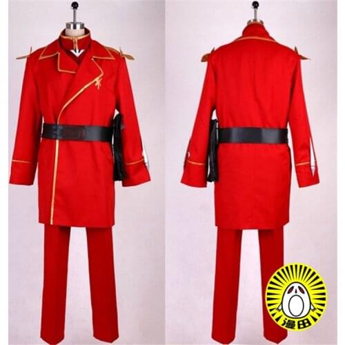 Free shipping Cartoon Anime GUNDAM 0079 Z Cosplay Char Aznable Cos Woman Man Halloween Party Cosplay Costume