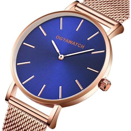 Women Watches Fashion Stainless Steel Strap Analog Quartz Wrist Watch Luxury Simple Style Designed Men Watches Women Clock 2020