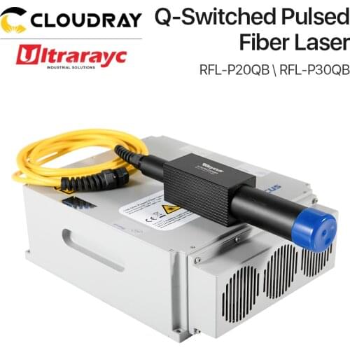 Ultrarayc 1064m Original Raycus Q-switched Pulse Built-in Red Light 20W 30W 50W Fiber Laser Source for Fiber Marking Machine