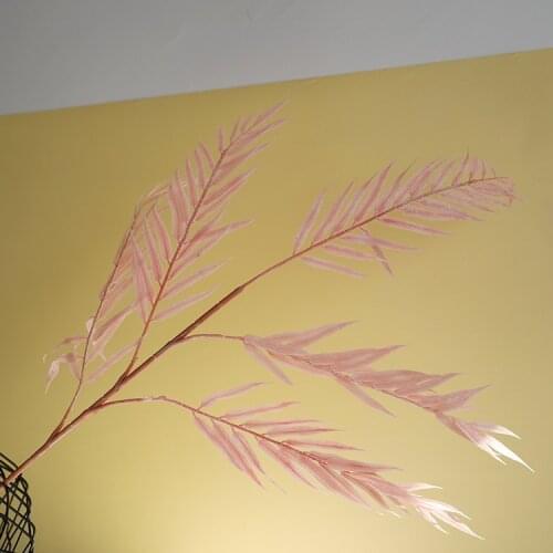 5Pcs Artificial Plastic Leaves Home Decoration Accessories Photography Prop Background Christmas Fake Plants Leaf Party Supplies