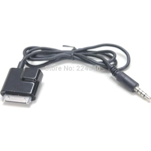 Myvu Universal Edition (MA-0101) Dock Adapter Cable End Male to 3.5mm Cable Aux input 3.5 For IPOD/IPHONE/IPAD