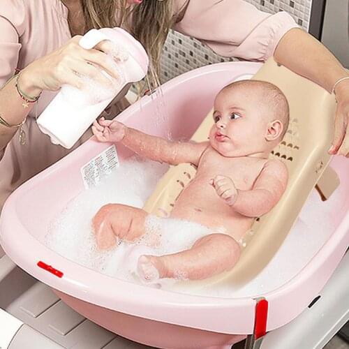 Baby Bathtub Mat Soft Bathing Aid Frame Shower Support Board Hygienic And Mildew-proof Suitable For The Bathtub