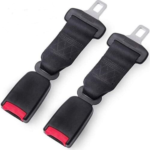 Creative Black Car Seat Belt Clip Extender ремень безопасности Safety Seatbelt Lock Buckle Plug Thick Insert Socket
